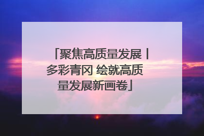聚焦高质量发展丨多彩青冈 绘就高质量发展新画卷